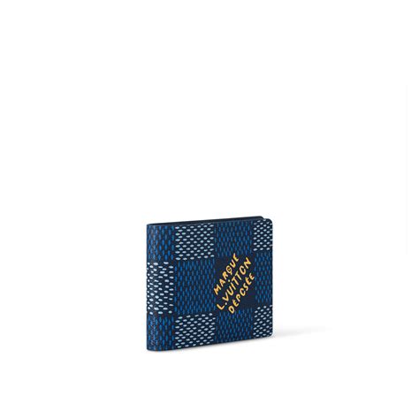 LV Multiple Wallet Damier Heritage Blue N40676 .